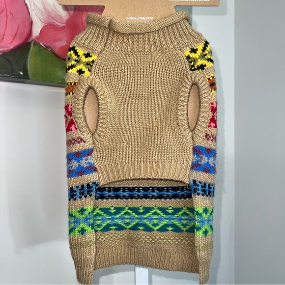 Aztec Pet Sweater Size S or M by Fab Dog Dog Label - Picture 4 of 16